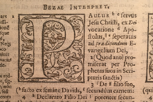 Intermediate Latin I: Beza's Romans